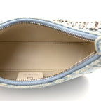Givenchy Denim Mini Moon Cut Out Shoulder Bag Blue