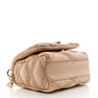 Louis Vuitton Lambskin Malletage Pico GO-14 Pink