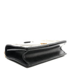 Christian Dior Lambskin Studded Medium Diorama Flap Bag Black