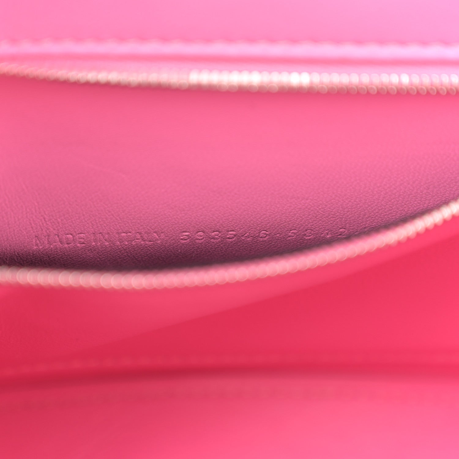Balenciaga Shiny Calfskin Crocodile Embossed Small Hourglass Top Handle Bag Baby Pink