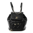 Chanel Caviar Quilted Mini Business Affinity Backpack  Black