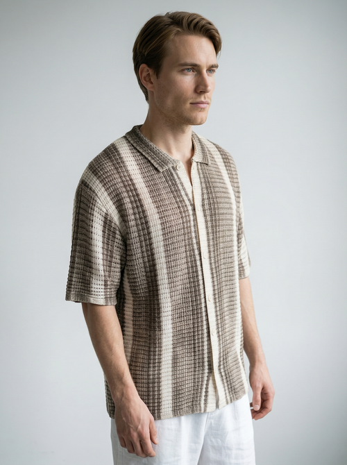 The Dalmore Check Knit Shirt