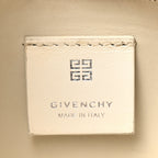 Givenchy Denim Mini Moon Cut Out Shoulder Bag Blue