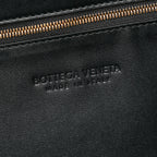 Bottega Veneta Silky Calfskin Large Hop Black