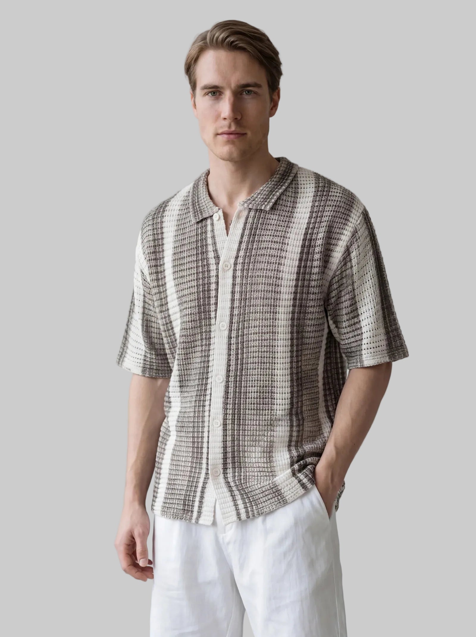 The Dalmore Check Knit Shirt