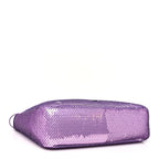 Prada Paillettes Sequin Mini Re-Edition 2000 Bag Lilium Black