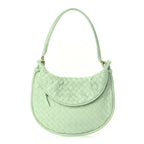 Bottega Veneta Nappa Intrecciato Medium Gemelli Fresh Mint