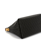 Saint Laurent Canvas Smooth Calfskin Le Monogramme Crossbody Bag Chestnut