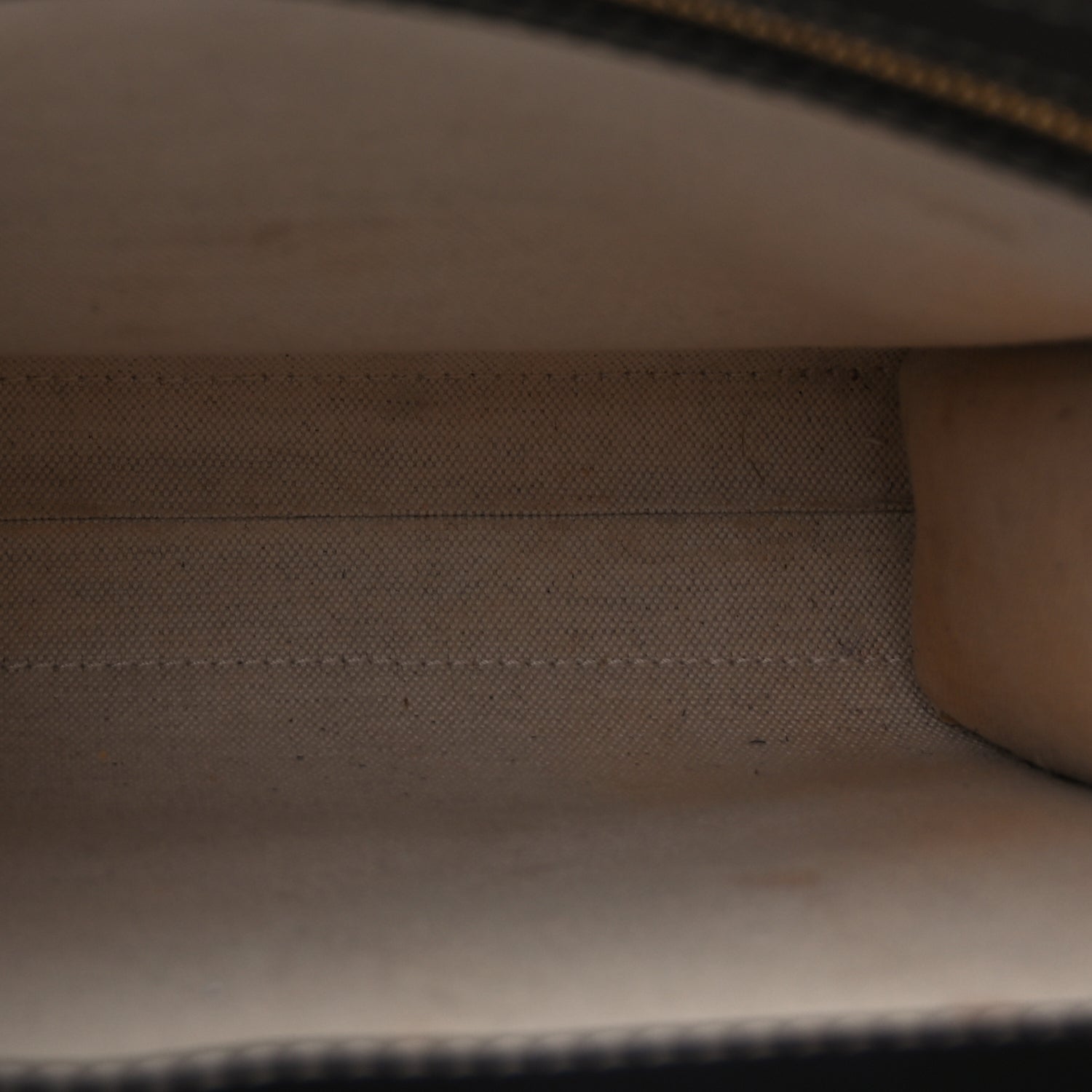 Burberry Smooth Calfskin Canvas Two Tone Mini Pocket Bag Natural Malt Brown
