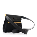 Hermes Military Toile Vache Hunter Herbag Zip Retourne 20 Black