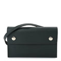Hermes Epsom Hermesnap Wallet  Vert Amande