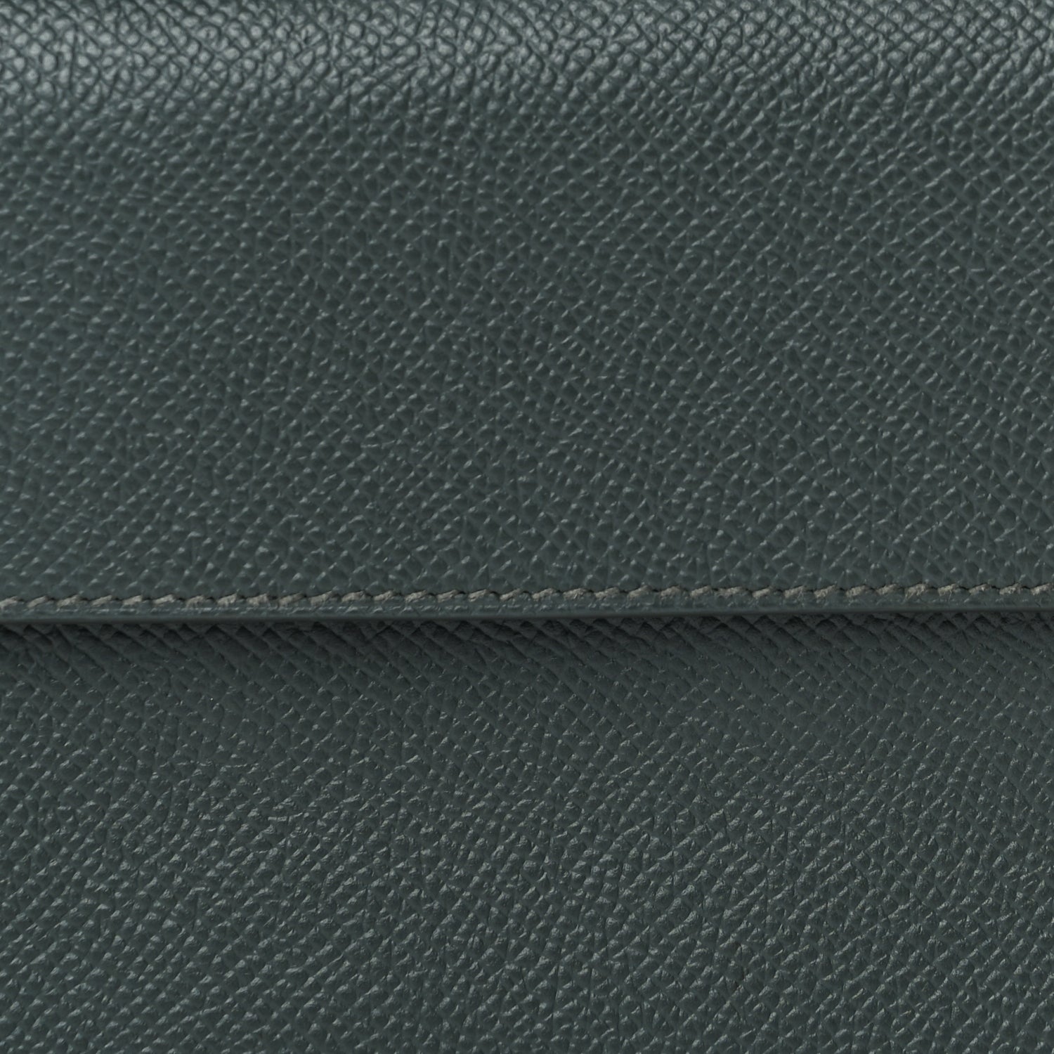 Hermes Epsom Hermesnap Wallet  Vert Amande