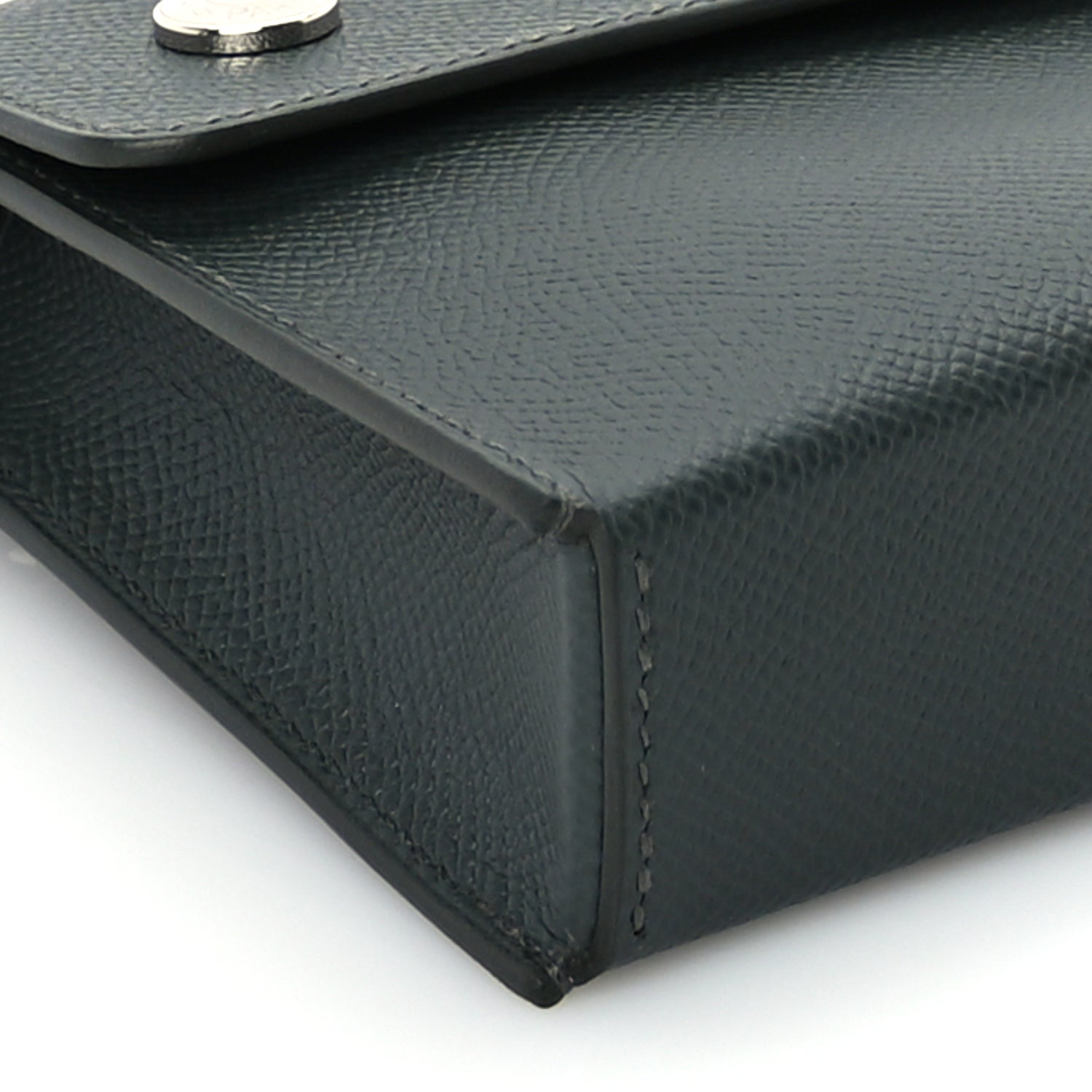 Hermes Epsom Hermesnap Wallet  Vert Amande