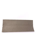 Saint Laurent Linen Calfskin Small Rive Gauche Tote  Greggio Natural