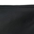 Gucci Grained Calfskin Large B Shoulder Bag Black
