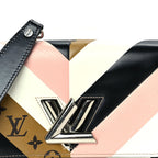 Louis Vuitton Epi Reverse Monogram Twist Chain Wallet Rose Ballerine