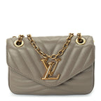 Louis Vuitton Calfskin New Wave Chain PM NM Taupe
