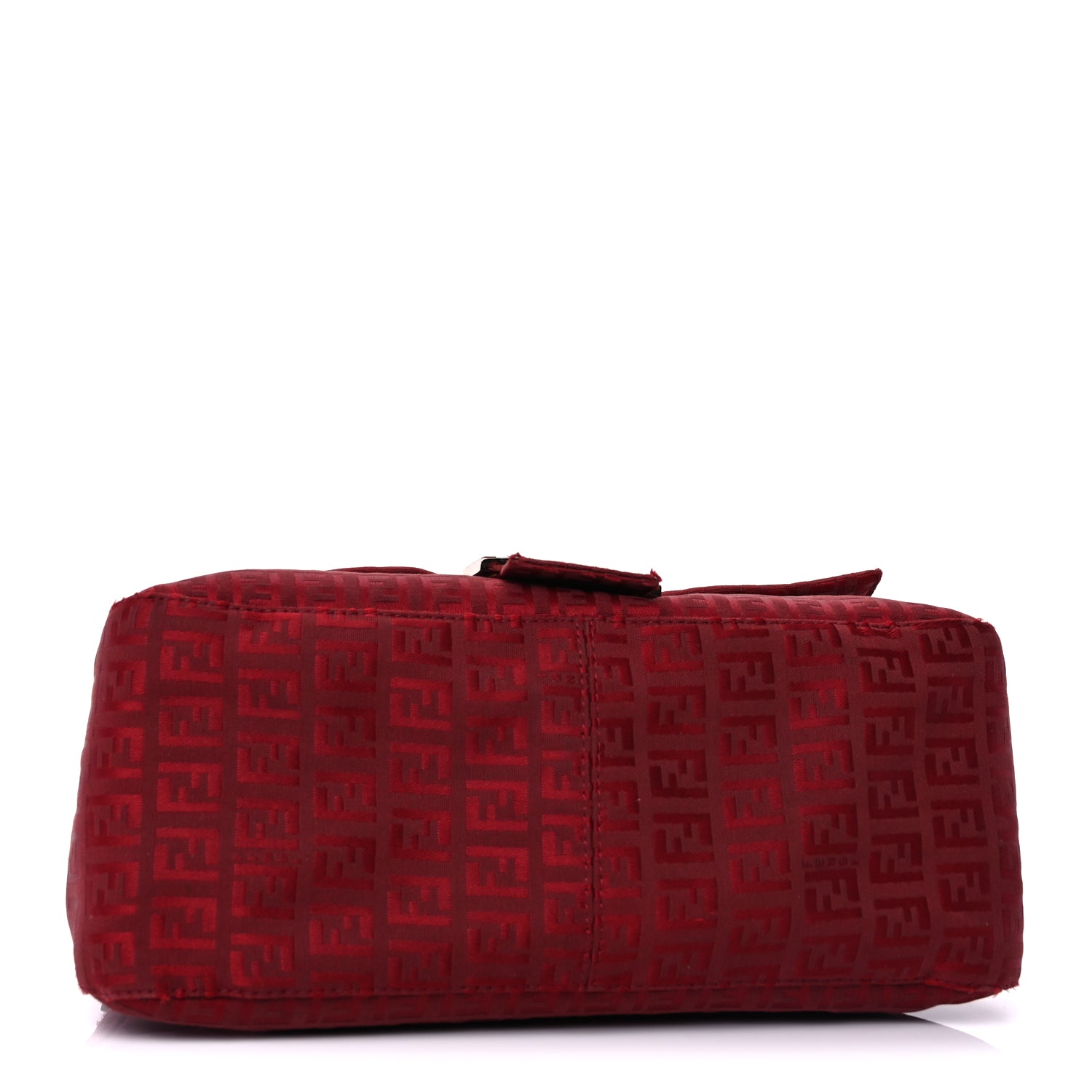 Fendi Zucchino Mama Baguette Bordeaux Rubino