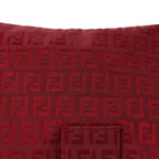 Fendi Zucchino Mama Baguette Bordeaux Rubino