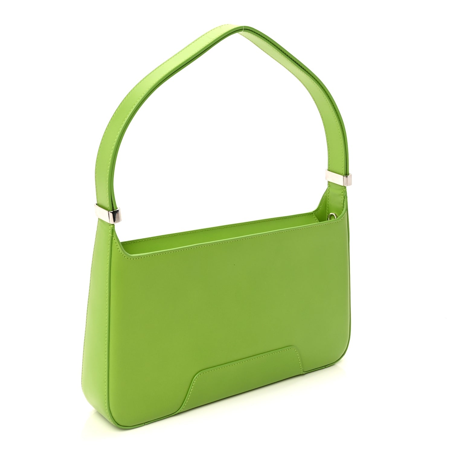 Burberry Smooth Calfskin Medium TB Shoulder Bag Brilliant Green