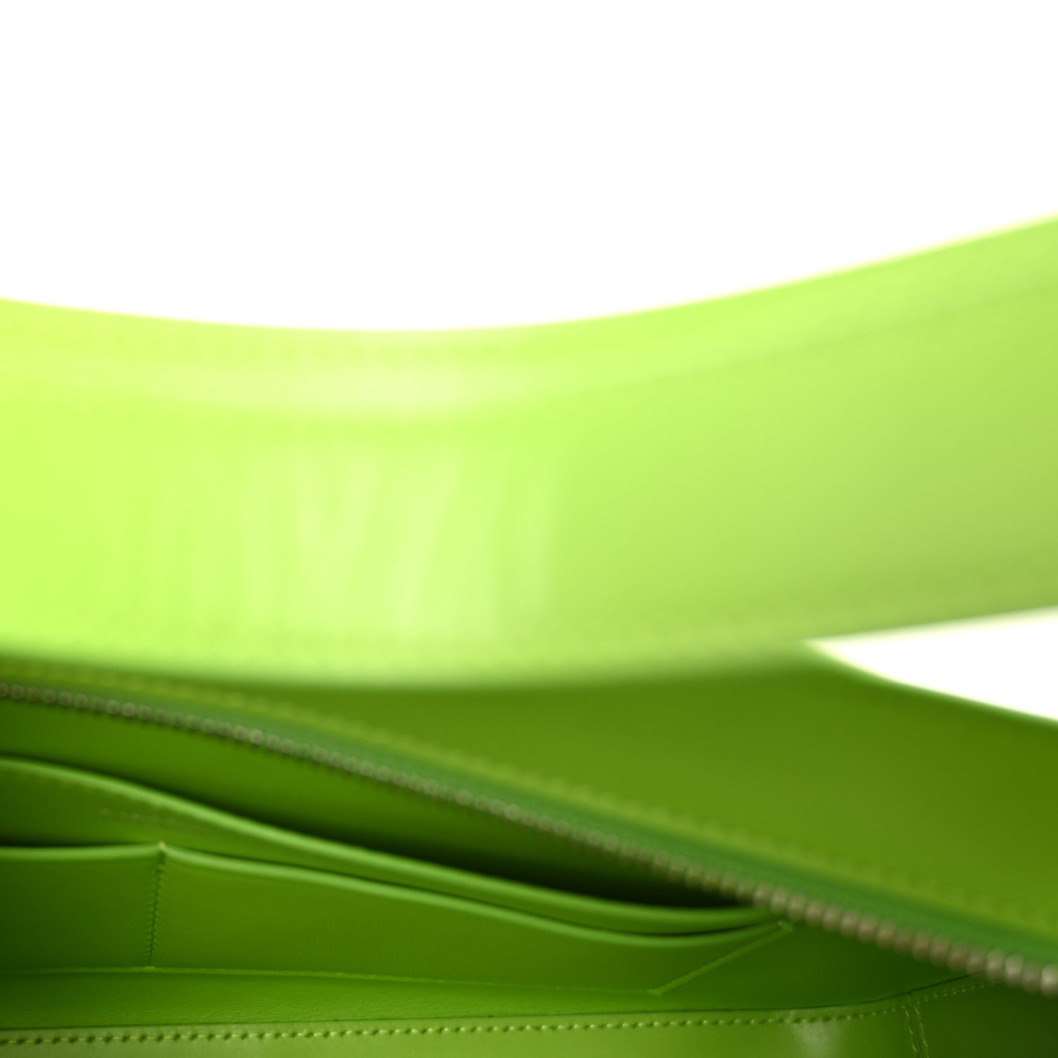 Burberry Smooth Calfskin Medium TB Shoulder Bag Brilliant Green