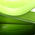 Burberry Smooth Calfskin Medium TB Shoulder Bag Brilliant Green