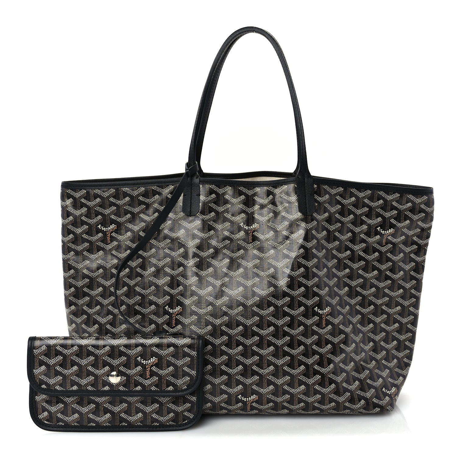 Goyard Goyardine Saint Louis PM  Black