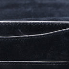 Saint Laurent Crocodile Embossed Calfskin Small Kaia Satchel Black