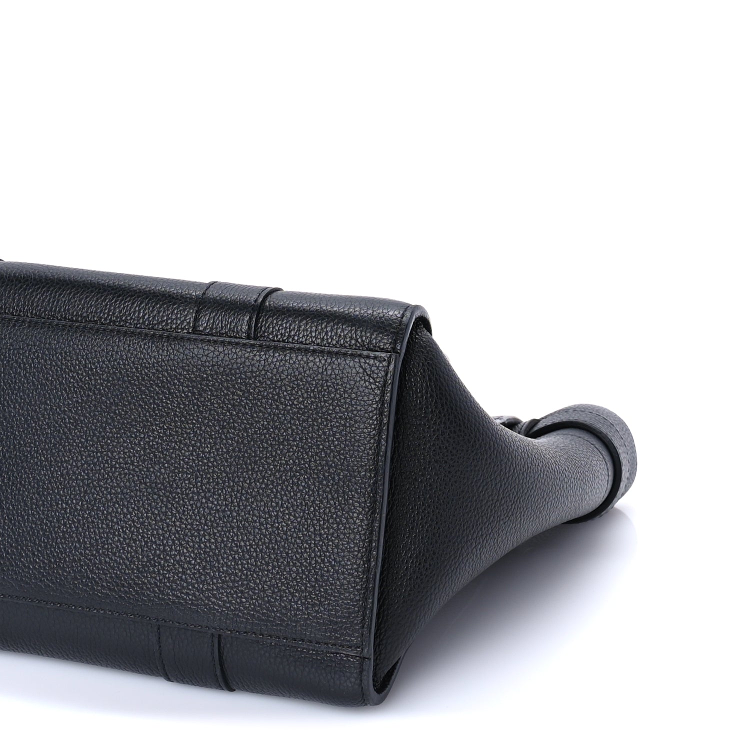 Mulberry Classic Grain Small Bayswater Zip Tote  Black