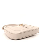 Gucci Ancora Calfskin Web Small Jackie Shoulder Bag Light Grey
