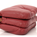 Loewe Lambskin Goya Puffer Bag Plumrose