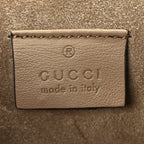 Gucci GG Supreme Monogram Medium Dionysus Shoulder Bag Taupe