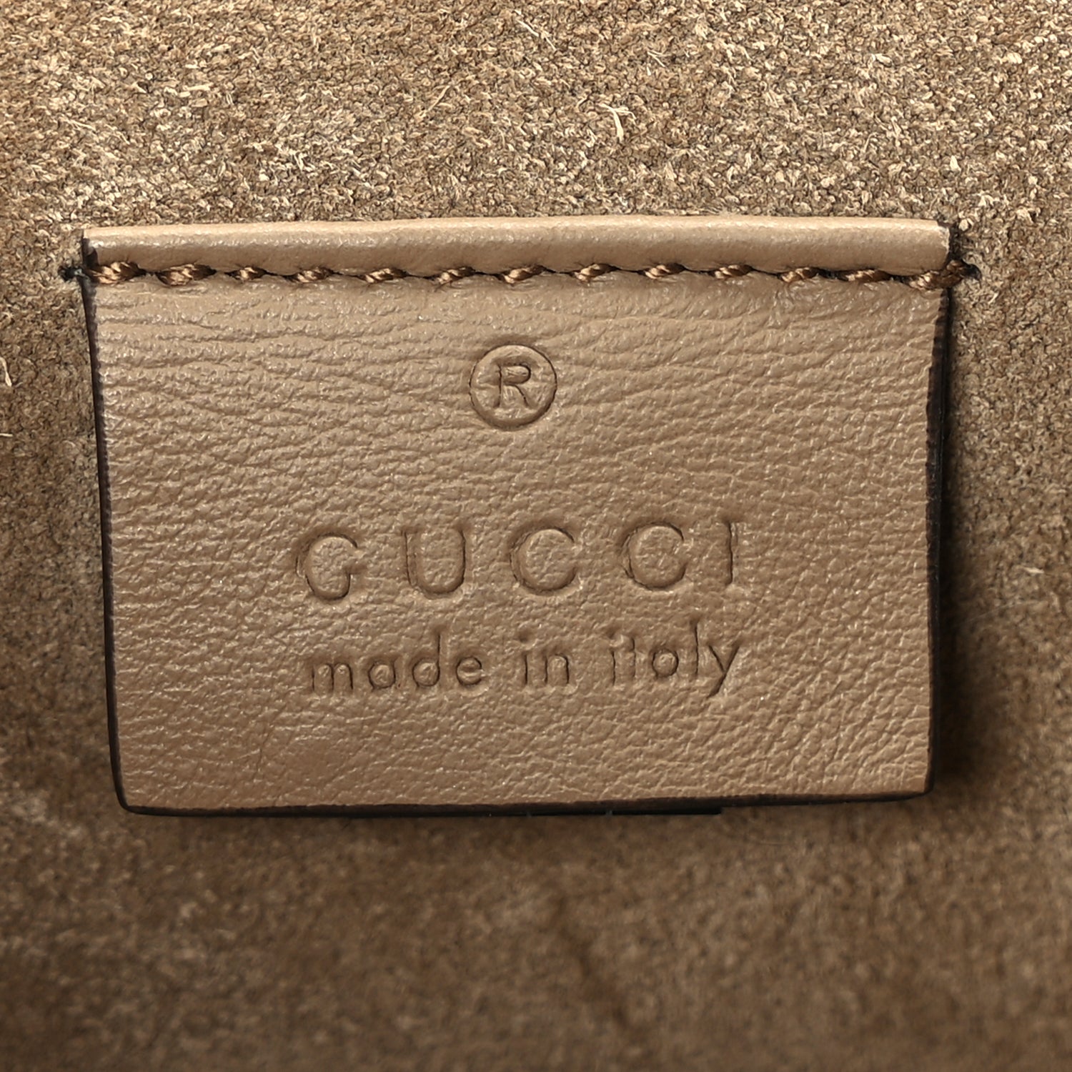 Gucci GG Supreme Monogram Medium Dionysus Shoulder Bag Taupe