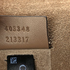 Gucci GG Supreme Monogram Medium Dionysus Shoulder Bag Taupe