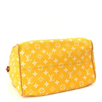 Louis Vuitton Calfskin Monogram Speedy P9 Bandouliere 40 Jaune Mat