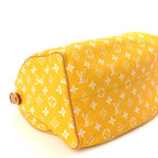 Louis Vuitton Calfskin Monogram Speedy P9 Bandouliere 40 Jaune Mat