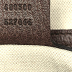 Gucci Soft GG Supreme Monogram Web Neo Vintage Duffle Bag Beige New Acero Crop