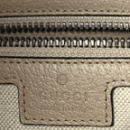 Gucci GG Supreme Monogram Azalea Calfskin Retro Interlocking G Buckle Backpack Beige Mystic White