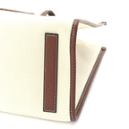 Burberry Canvas Smooth Calfskin Medium Two Tone Freya Tote Brown
