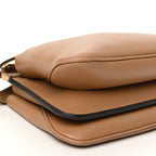 Fendi Vitello Small Soft Peekaboo Cappuccino