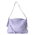 Givenchy Shiny Calfskin Medium Voyou Bag Lavender