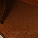 Hermes Toile Militaire Vache Hunter Herbag Zip Retourne 31 PM Rose Pourpre Fauve