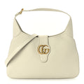 Gucci Goatskin Medium Aphrodite Shoulder Bag Mystic White