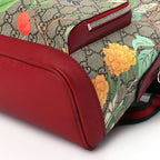 Gucci GG Supreme Monogram Tian Web Small Day Backpack Multicolor