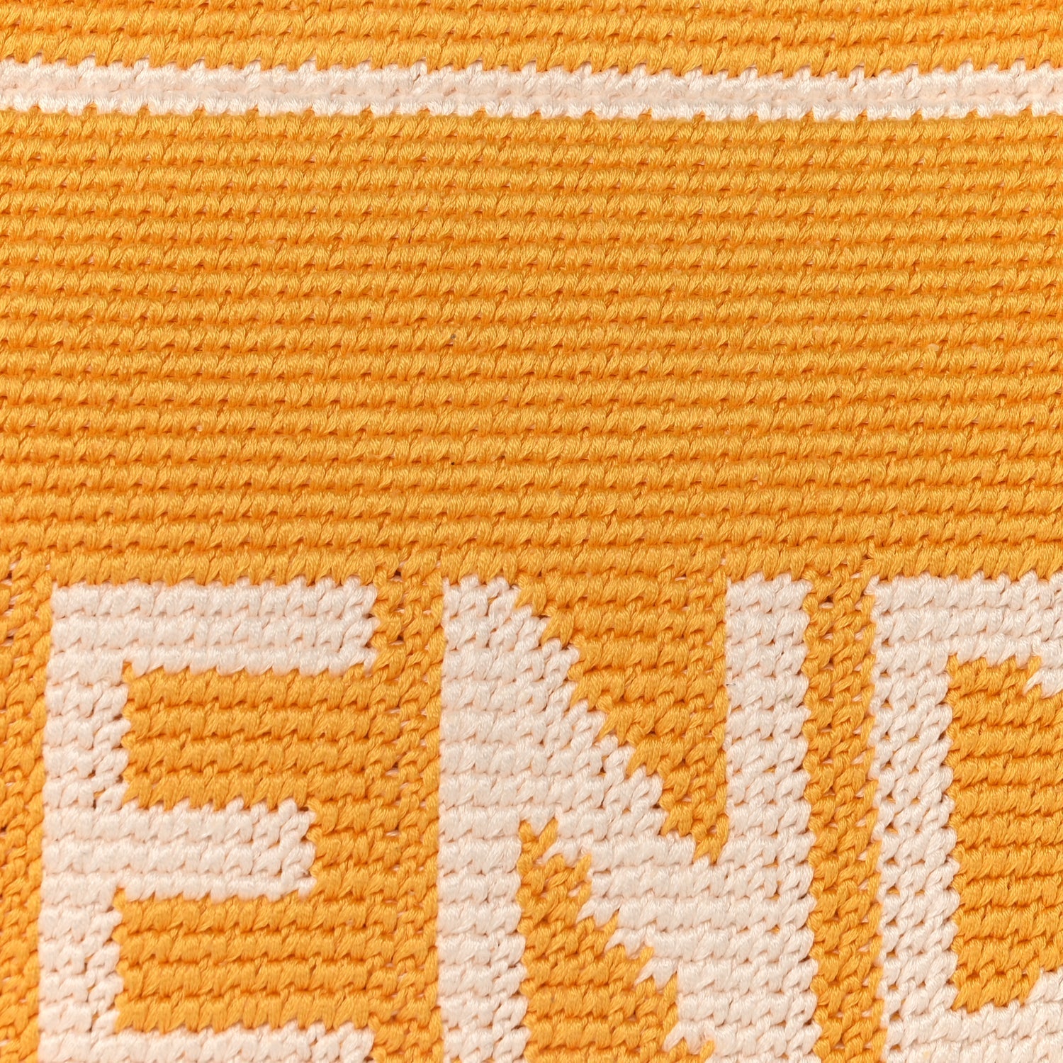 Fendi Crochet Vitello King Logo Plexiglass Medium Fendi Sunshine Shopper Tote Mimosa Panna