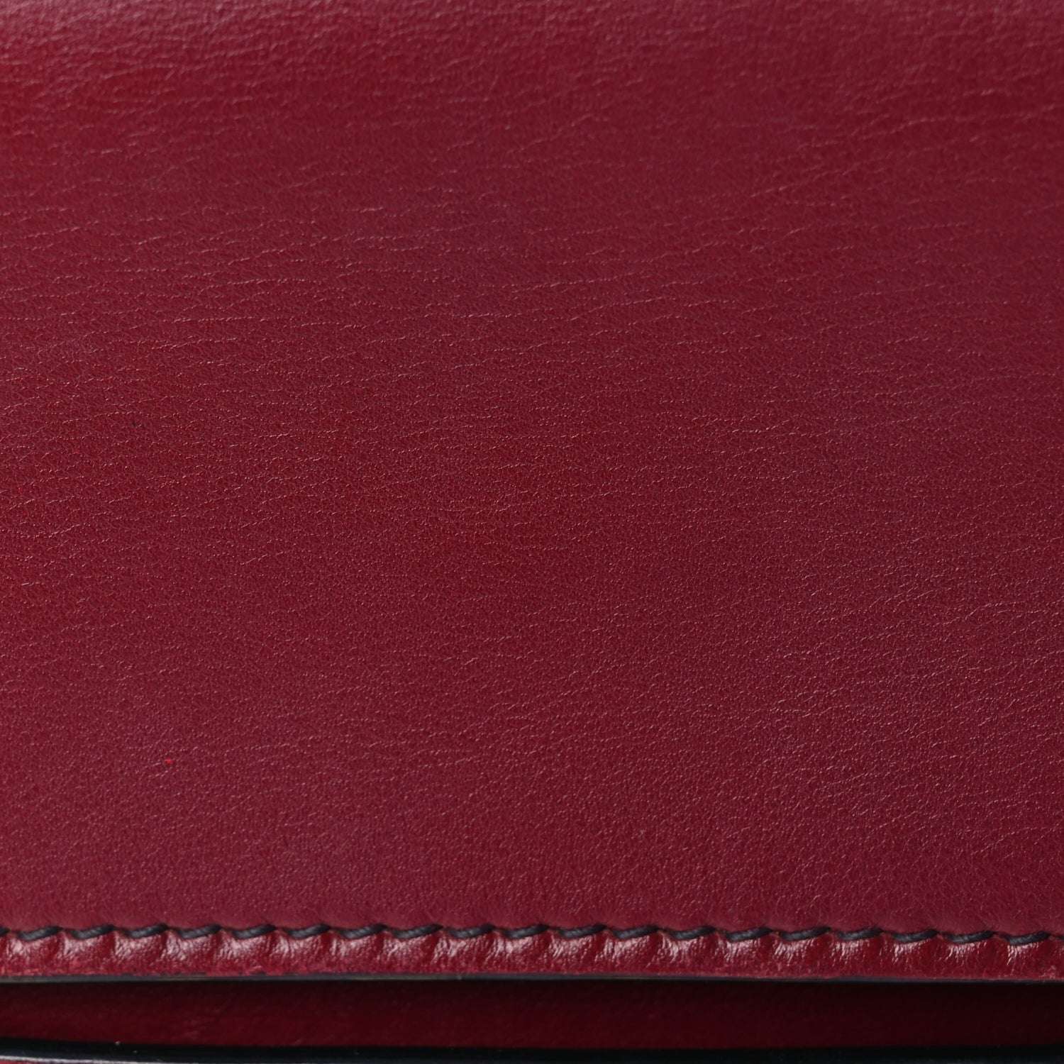 Christian Dior Calfskin J'Adior Chain Flap Bag Red
