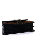 Gucci Velvet Skipper GG Monogram Small Dionysus Shoulder Bag Brown Black