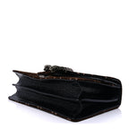 Gucci Velvet Skipper GG Monogram Small Dionysus Shoulder Bag Brown Black