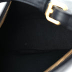 Fendi Vitello Grace Matte Small Fendigraphy Hobo Bag  Black