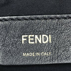 Fendi Vitello Grace Matte Small Fendigraphy Hobo Bag  Black